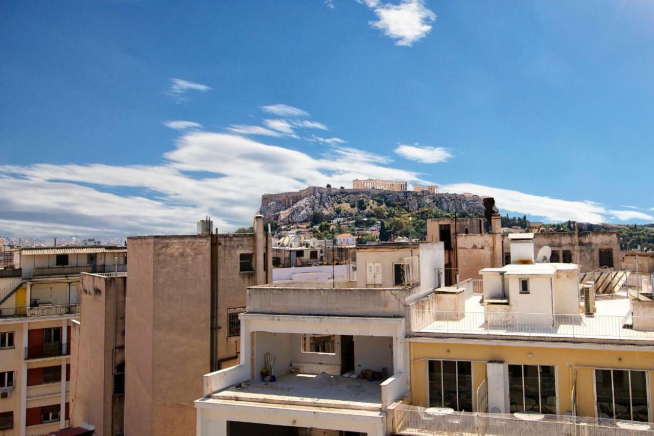 Topfloor Stylish Apartment With Acropolis View! أثينا المظهر الخارجي الصورة
