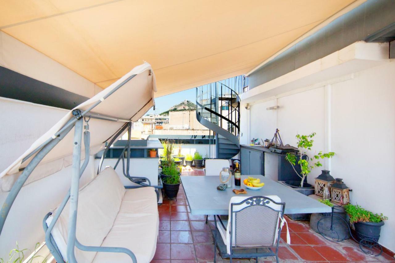 Topfloor Stylish Apartment With Acropolis View! أثينا المظهر الخارجي الصورة